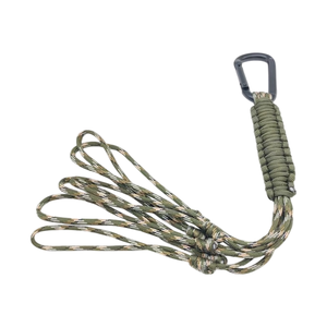 Correa de Nylon Multibucle Tejida a Mano con Ganchos Metálicos para Colgar Equipo de Exterior y Uso Multiusos - Product Image 5