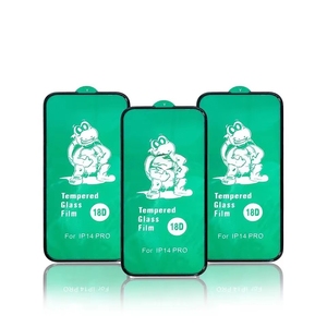 Protector de Pantalla de Vidrio Templado 18D con Borde Suave y Antihuellas para Xiaomi Redmi Samsung Tecno <span class=keywords><strong>iPhone</strong></span> 17 16 15 14 Pro Max - Product Image 1