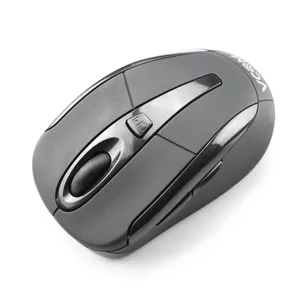 Livraison rapide Portable Deux Mains Sans Fil Souris 2.4 ghz Optique Noir Avec Pilote USB