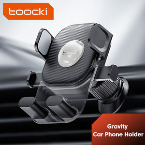 <span class=keywords><strong>Support</strong></span> de téléphone de voiture Toocki Stable Air Vent Rotation à 360 ° <span class=keywords><strong>Support</strong></span> de serrage automatique pour téléphones de 4.7 à 7 pouces pendant la conduite - Product Image 2