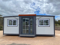 Maison conteneur préfabriquée extensible de 20 pieds ou 40 pieds, type « Granny Flat », à vendre – Mini-maison préfabriquée 3, 4 ou 5 chambres