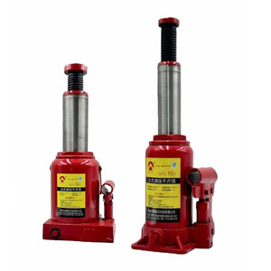 Gato hidráulico Jiading 10T 20T, elevador de coches horizontal y vertical de acero con ajuste manual, venta directa de fábrica - Product Image 3