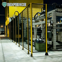 Valla de Seguridad para Robots de Fibra de Carbono con Múltiples Puntos de Acceso para Diseños de Robots Industriales Complejos, Soluciones de Protección Personalizadas
