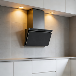 <span class=keywords><strong>Hotte</strong></span> de cuisine murale inclinée puissante pour l'extraction des fumées, des odeurs et de la poussière - Product Image 1