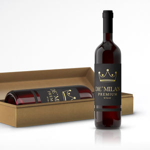 Etiquetas Personalizadas de Alta Calidad para Whisky Red Label de 750 ml - Product Image 1