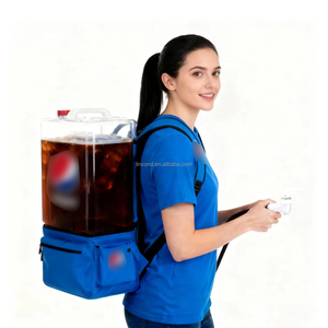 Mochila Dispensadora de Bebidas Gigante Fresca <span class=keywords><strong>Fusion</strong></span>, Dispensador de Bebidas para Fiestas de Mardi Gras, Mochila para Servir Bebidas - Product Image 4