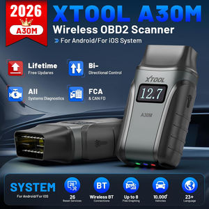 Lecteur de codes de diagnostic automobile bidirectionnel OBD2 A30M, scanner de diagnostic automobile, prise en charge de la lumière d'avertissement du moteur pour Android/iOS (garantie de 2 ans) - Product Image 2