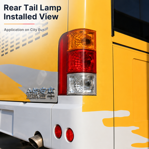 Luz Trasera Multifunción para Autobús Urbano de 24V, Repuestos de Lámpara Trasera para Autobuses Golden Dragon y Zhongtong Transit - Product Image 4