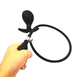 Tapón anal inflable de expansión de silicona de buena calidad, juguete sexual a tope impermeable de grado médico seguro para el cuerpo para hombres, mujeres y principiantes - Product Image 6