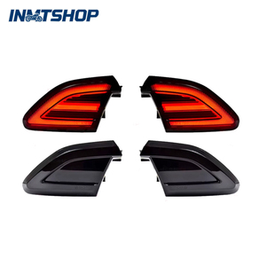 Luces Traseras Delanteras para Motocicleta INMT Bombardier <span class=keywords><strong>Spyder</strong></span> F3 F3-S, Luces LED Modificadas de Circulación Diurna, Luces de Freno, Intermitentes, Plástico - Product Image 1