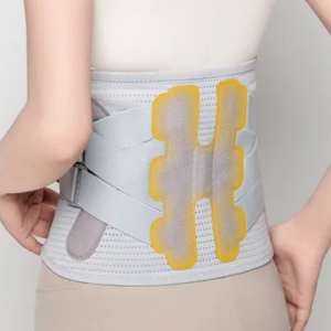 Supporto Lombare <span class=keywords><strong>Ortopedico</strong></span> Terapeutico, Fascia Regolabile per la Schiena, Dispositivo Medico Traspirante, Supporto Addominale in Poliestere - Product Image 3