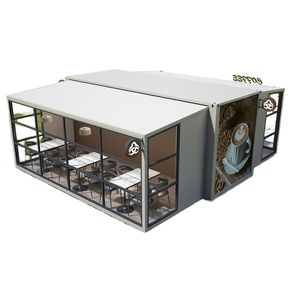 Maison conteneur pliable de luxe pour le camping, haute qualité, prix abordable, maisons préfabriquées, mini-maison portable, maison préfabriquée - Product Image 1