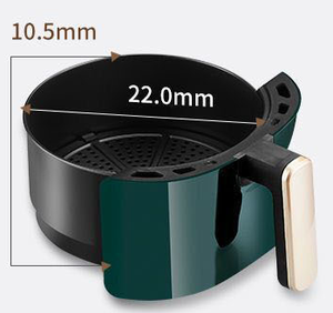 Nuevo Diseño, Horno de Aire Caliente Saludable sin Aceite de 1500W y 4.5L con Circulación de Aire de 360 Grados, Freidora de Aire, Friggitrice Ad a - Product Image 5