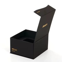 Boîtes rigides en carton personnalisées avec estampage à chaud, fermeture magnétique, emballage cadeau avec insert