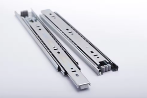 Giá Rẻ Mang Bóng Trượt Ngăn Kéo Với Hai Lần Trượt Đường Ray Cho Đồ Nội Thất D2504 - Product Image 2