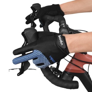 Guantes de Ciclismo Bodun, Dedos Completos, Transpirables, con Palma Acolchada y Absorción de Impactos, para Ciclismo al Aire Libre, Unisex, para Adultos - Product Image 3