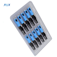 Conector Rápido de Fibra Óptica FTTX FTTH de Alta Calidad, Conector Óptico SC UPC APC SC PC