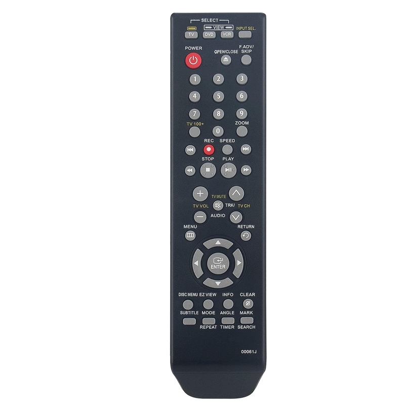 AK59-00061J 00061J <strong>Replaced</strong> <strong>Remote</strong> Use for Samsung VCR <strong>DVD</strong> Combo Player <strong>DVD</strong>-V9800 DVDV9800 <strong>DVD</strong>-V9700
