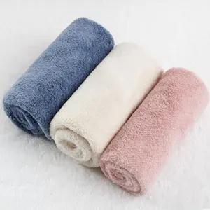 Factory Produce plain dye Microfiber bath Towel SHANGHAI loading Port size 40*40 cm 210g to 380g gsm in bathroom
