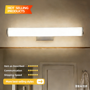 ไฟติดผนัง LED ดีไซน์ใหม่ทันสมัยปี 2026 แสงสีขาวอบอุ่น 2700K  วัสดุสแตนเลส สำหรับใช้ภายในอาคาร  กันน้ำระดับ IP44 - Product Image 2