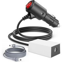 Adaptateur de voiture Starlink Mini 12V, convertisseur DC-DC 12V vers 30V 60W avec câble étanche, prise allume-cigare et interrupteur