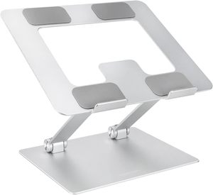 <span class=keywords><strong>Support</strong></span> pour ordinateur <span class=keywords><strong>portable</strong></span> en alliage d'aluminium <span class=keywords><strong>ventilé</strong></span>, <span class=keywords><strong>support</strong></span> ergonomique réglable pour bureau avec design de refroidissement creux - Product Image 1
