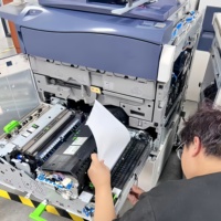Copieur numérique couleur A3 reconditionné en usine pour Xerox Versant V180, équipement d'impression de production