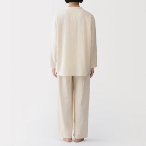 Conjunto de Pijama de Manga Larga para Mujer, Primavera, Nuevo, Ropa de Dormir Transpirable de Algodón, Traje de Casa, Ropa de Descanso Suave y a la Moda - Product Image 3