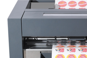 Máy cắt đồ họa động cơ servo 1600 mm/giây một đầu cắt mã QR Máy cắt định vị tự động - Product Image 3