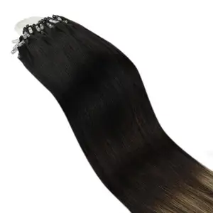 Ombre Hair Extensions Double Drawn Vigin Remy Human Hair Ombre Micro Loop Hair Extensions