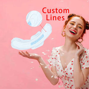 Fabricante profesional, Sábana trasera transpirable desechable, almohadillas para mujer, almohadilla sanitaria femenina para períodos pesados - Product Image 1