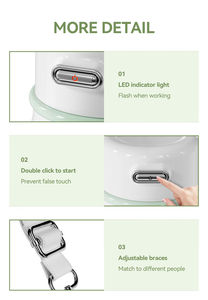 Grande capacité 800ml gobelet à jus mélangeur sans fil USB charge léger étanche pour les boissons de désintoxication Smoothies - Product Image 5