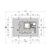 Tente de glamping de luxe moderne, imperméable, pour safari, hôtel en plein air, resort, tente de glamping de qualité supérieure, durable toute l'année