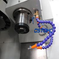 Centre d'usinage vertical CNC miniature haute vitesse XH7122 pour le travail des métaux, 3 axes BT30 GSK, 10000 tr/min