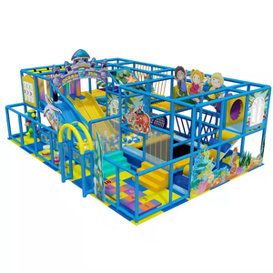 Equipo <span class=keywords><strong>de</strong></span> patio interior para niños comercial Soft Play Ball Pit para <span class=keywords><strong>juegos</strong></span> con tobogán y columpio - Product Image 3