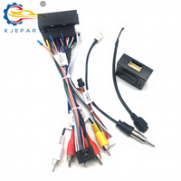 Pemutar DVD Mobil Android Stereo Radio Kabel Konektor 52Pin dengan CANBUS untuk Citroen Jumper 2023