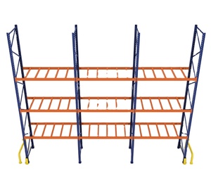 ชั้นวางสินค้าพาเลทเหล็กสำหรับคลังสินค้าพร้อมการเคลือบผิวด้วยสีฝุ่น - Product Image 4