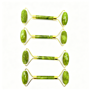 Ensemble de rouleaux de jade <span class=keywords><strong>anti</strong></span>-âge naturels et Gua Sha, outil de soin de la peau, outil de beauté, rouleau de <span class=keywords><strong>massage</strong></span> pour raffermir le <span class=keywords><strong>visage</strong></span> - Product Image 6
