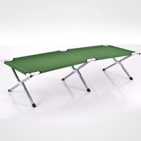190cm * 64cm * 42cm Lit de bâche pliable confortable pour les pauses déjeuner d'infirmières d'hôpital de loisirs en plein air