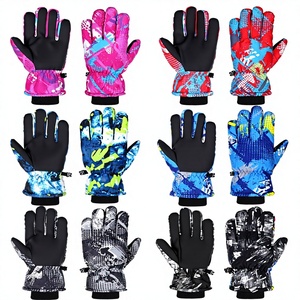 2026 Best-selling Unisex Polyester Waterproof Full-Finger <b>Gloves</b> Thick Warm Windproof <b>Touchscreen</b> Compatible Winter Outdoor - Product Image 1