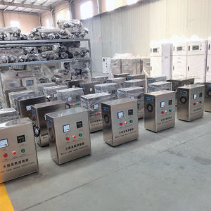 Readycome 10G Réservoir d'eau en acier inoxydable Stérilisation à l'ozone <span class=keywords><strong>O3</strong></span> Système de traitement de l'eau des boissons industrielles avec moteur de pompe PLC - Product Image 4