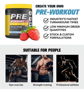 Groothandel Stikstofpomp Bcaa Preworkout Spierherstel Stikstofmonoxide Gewichtsbeheersing Energie 12 Ounce Dosispoeder - Product Image 5