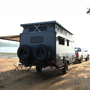 Pop Top <span class=keywords><strong>Caravane</strong></span> Voyage Remorque <span class=keywords><strong>Caravane</strong></span> hors Route <span class=keywords><strong>Caravane</strong></span> Jouet Hauler Camper Voyage Remorques avec Salle <span class=keywords><strong>De</strong></span> Bains - Product Image 1