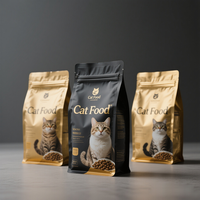 Sacs d'emballage alimentaire pour animaux de compagnie personnalisés 1kg 2kg 5kg, pochette debout, bâtonnets pour chiens de compagnie, friandises pour chats, emballage alimentaire, sac à zip-lock en plastique