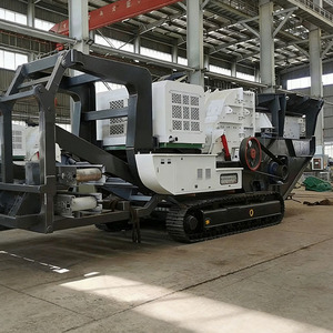 Planta de Trituración de Piedra de Gran Capacidad de 300 Tph, Trituradora de Impacto Móvil sobre Orugas para Residuos de Construcción - Product Image 2