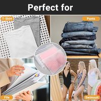 Sacs à fermeture éclair en PE pour t-shirts, sacs à fermeture éclair pour vêtements avec logo personnalisé, sacs à fermeture éclair en plastique transparent givré pour vêtements, directement de l'usine