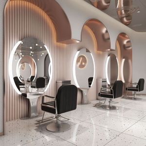 Miglior Prezzo per Specchio <span class=keywords><strong>da</strong></span> Salone a LED <span class=keywords><strong>da</strong></span> Parete per <span class=keywords><strong>Parrucchiere</strong></span> Trucco e Estetica Arredamento <span class=keywords><strong>da</strong></span> Barbiere - Product Image 3