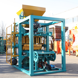 Machine à fabriquer des blocs emboîtables certifiée <span class=keywords><strong>CE</strong></span> QTJ4-24 Machine à fabriquer des briques et des blocs - Product Image 6