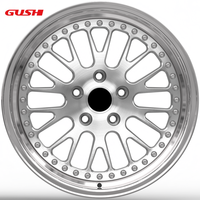 Jantes forgées personnalisées GS brossées et polies 2 pièces 19 20 21 22 24 26 pouces 5x114.3 5x112 5x120 pour voitures Benz BMW Audi