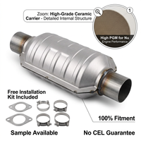Convertidor Catalítico de Alto Flujo para Hyundai Elantra 2018-2020, Motor 2.0L Nu, 28510-2E610, Acero Inoxidable, Puerto O2, Sin Advertencia de CEL